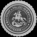 Siegelmarke Magistrat und Polizei-Verwaltung Osterode-Ostpr. W0343674