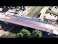 Ostróda - Budowa wiaduktu (2019-05-24) - ul. Drwęcka 4K
